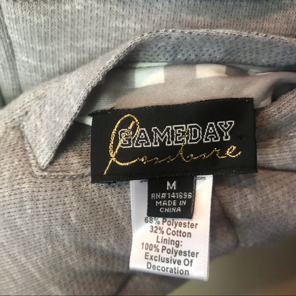 Nebraska cornhuskers N Gray puffy vest medium - Picture 2 of 7